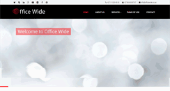 Desktop Screenshot of officewide.co.za