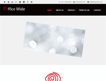 Tablet Screenshot of officewide.co.za
